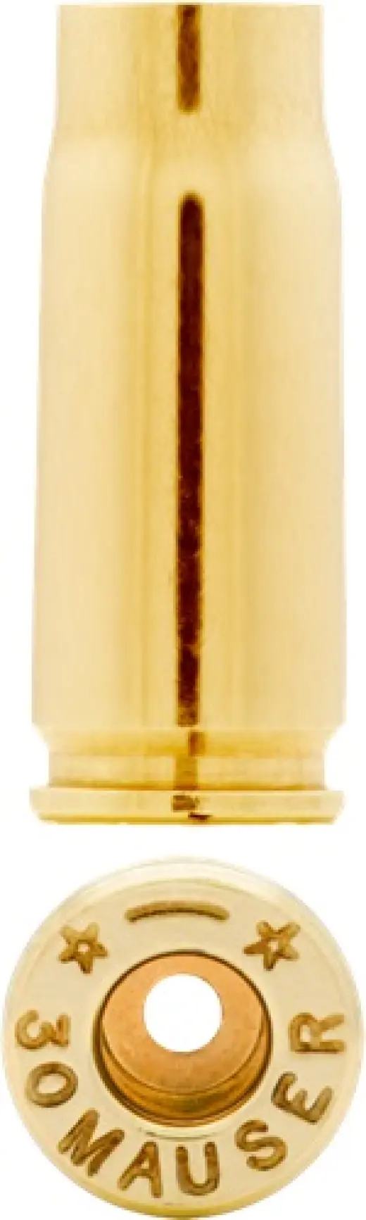 New, unprimed Starline .30 Mauser (7,63x25mm) Brass case for ammo reloading. It is recommended to use .308" diameter bullets. Made by Starline.